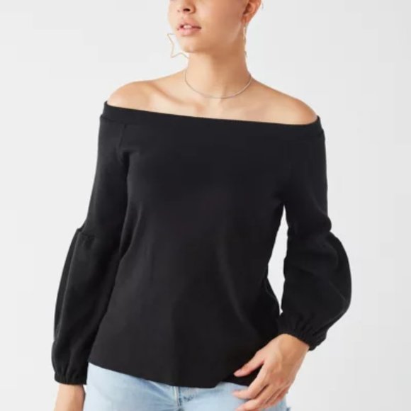 Urban Outfitters Off-the-Shoulder Sweater - Picture 3 of 3